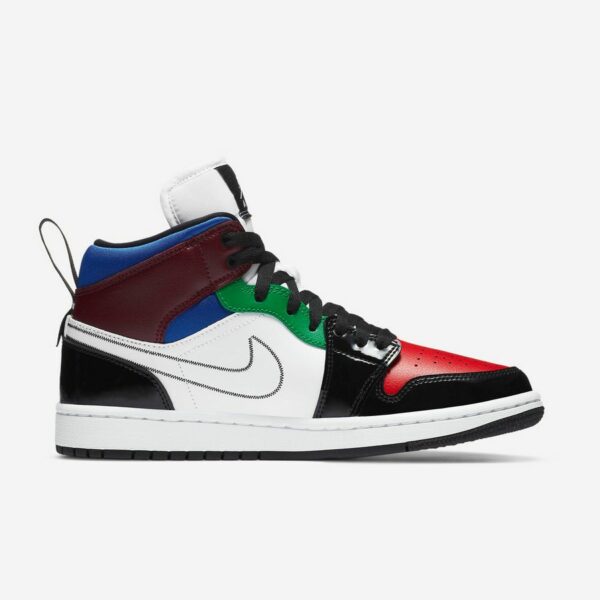 Air Jordan 1 Mid “Patent Multicolor” - Зображення 3
