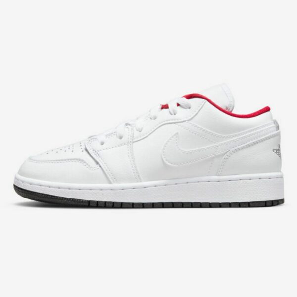Air Jordan 1 Low GS "White/Red"