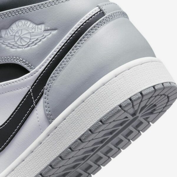 Air Jordan 1 Mid "Light Smoke Grey" Anthracite 2022 - Зображення 6