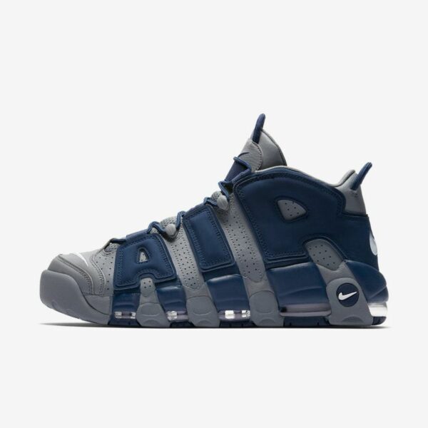 Nike Air More Uptempo Cool Grey Midnight Navy