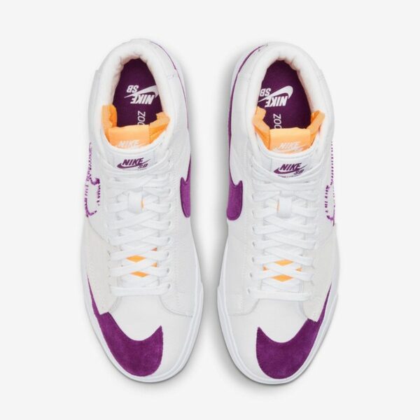 Nike SB Blazer Mid Edge "Lakers" - Зображення 5