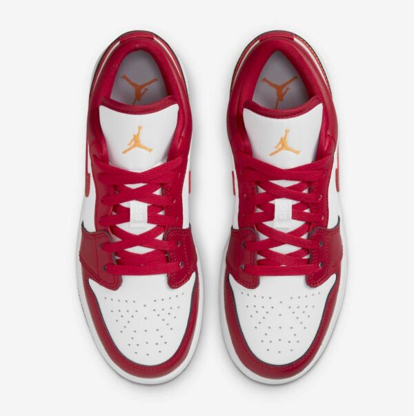 Air Jordan 1 Low Cardinal Red GS - Зображення 4