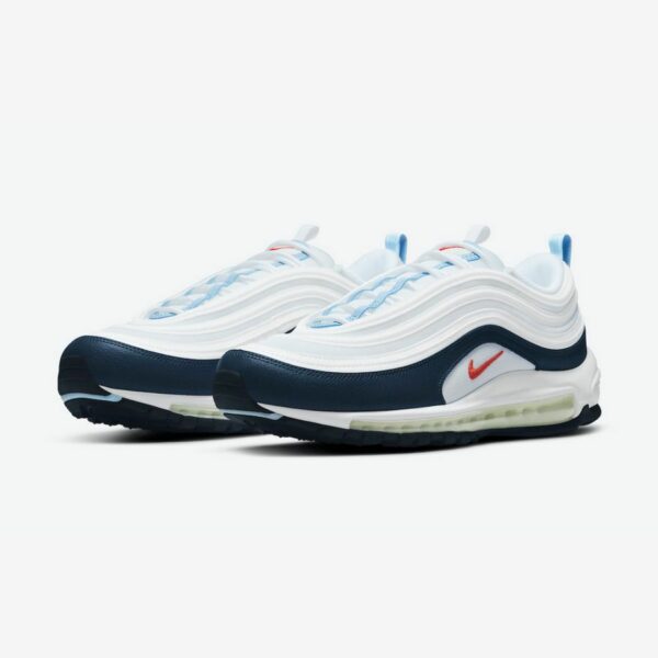 Nike Air Max 97 White Navy USA - Зображення 6