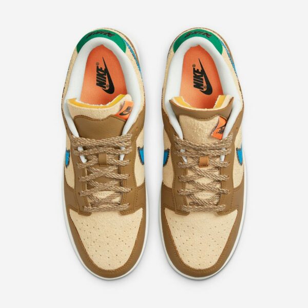 size? x Nike Dunk Low "Dark Driftwood" - Зображення 6