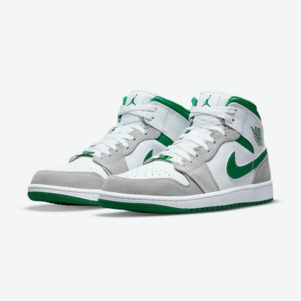 Air Jordan 1 Mid SE 'Grey Pine Green' - Зображення 3
