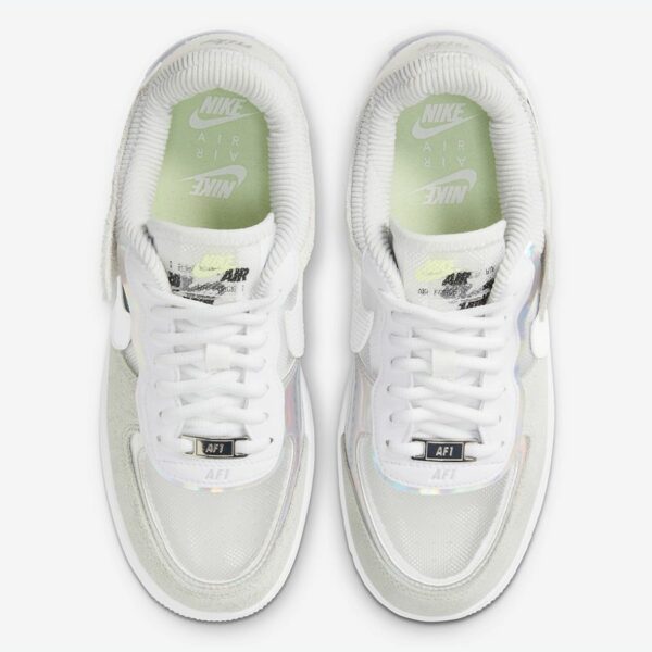 Nike Air Force 1 Shadow 'Pure Platinum' (W) - Зображення 4