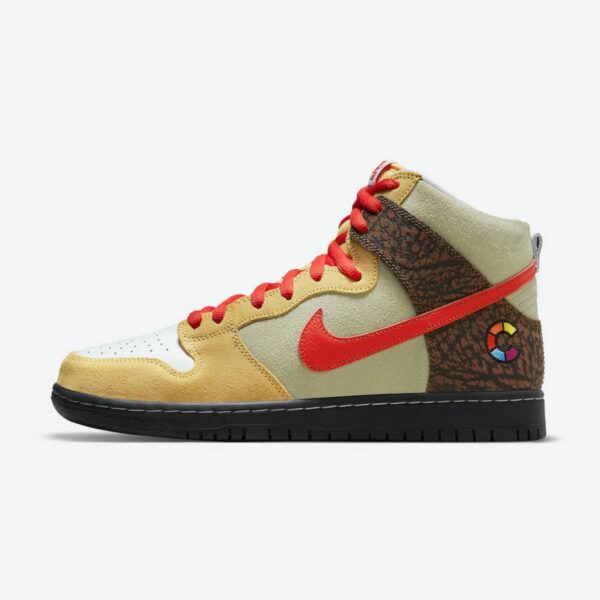 Color Skates x Nike Dunk High SB 'Kebab and Destroy'