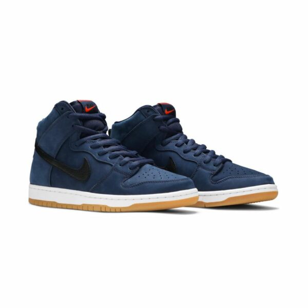 Nike Dunk High Pro ISO SB 'Orange Label - Midnight Navy' - Зображення 5