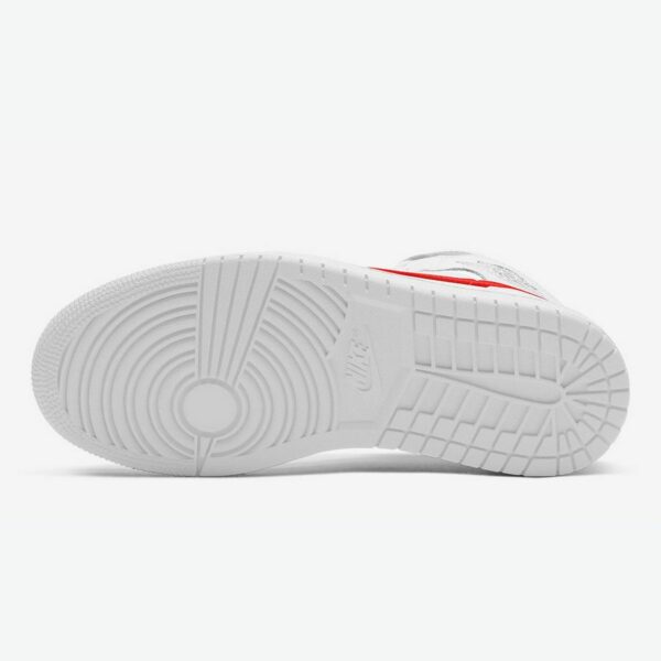 Air Jordan 1 Mid 'White University Red' (W) - Зображення 3