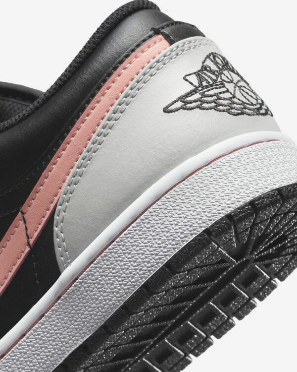 Air Jordan 1 Low White/Grey/Pink/Black - Зображення 7