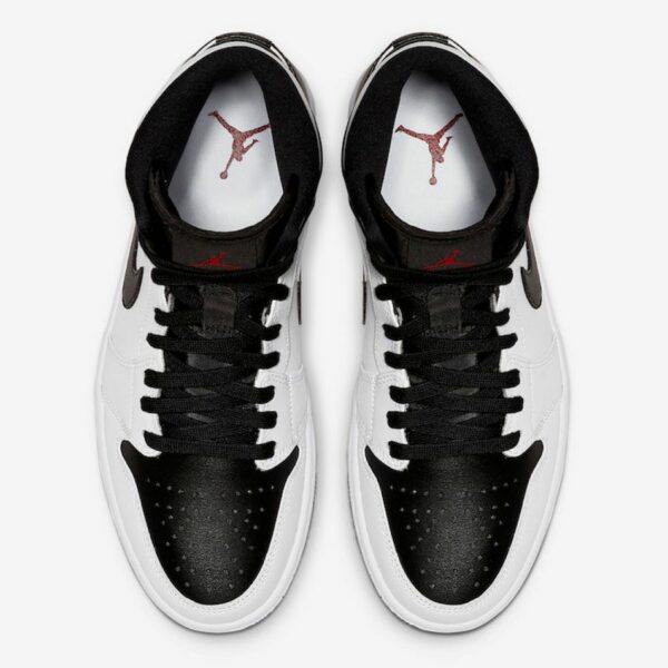 Air Jordan 1 Mid 'White Black' (W) - Зображення 4