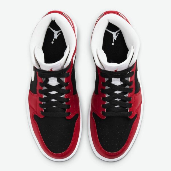 Air Jordan 1 Mid 'Gym Red Black' (W) - Зображення 4