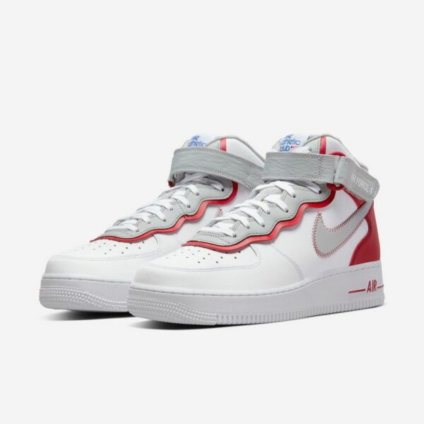 Nike Air Force 1 Mid 'Athletic Club White Gym Red' - Зображення 2