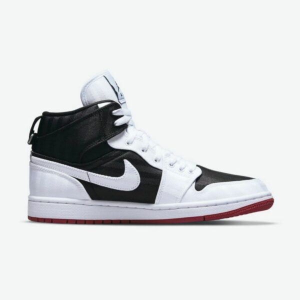 Air Jordan 1 Mid SE Utility "White Black Gym Red" (W) - Зображення 5