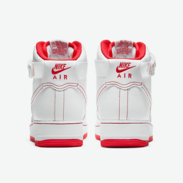 Nike Air Force 1 High "White University Red" - Зображення 4