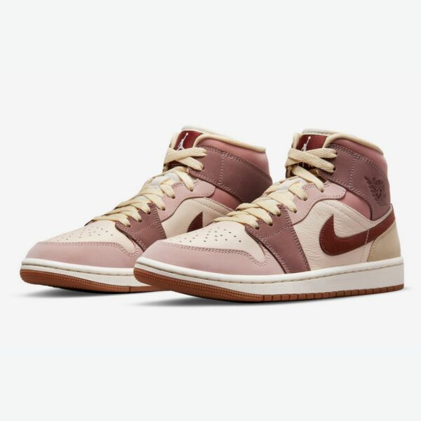 Air Jordan 1 Mid SE 'Dark Pony Smoky Mauve' (W) - Зображення 3