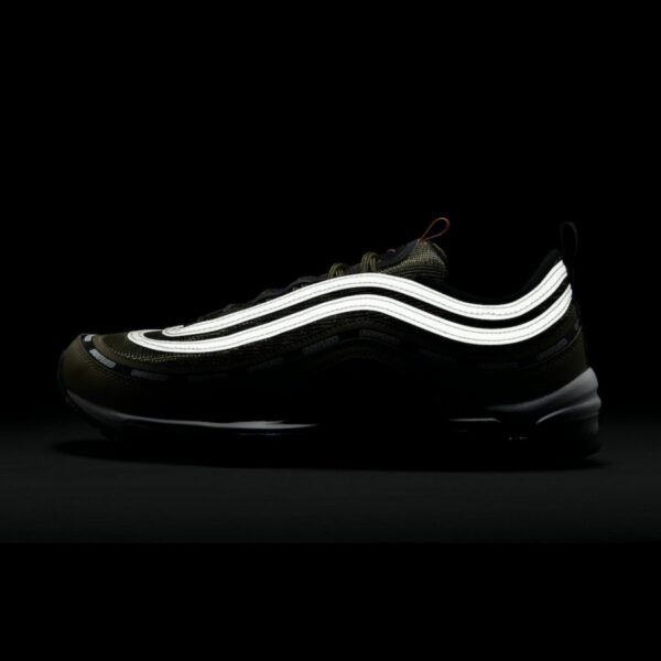 Undefeated x Nike Air Max 97 Black Militia Green - Зображення 6