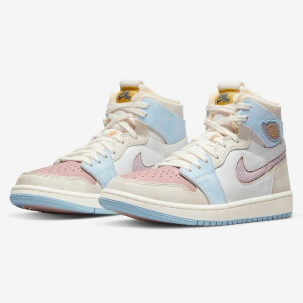 Air Jordan 1 High Zoom Comfort 'Pink Oxford' (W) - Зображення 2