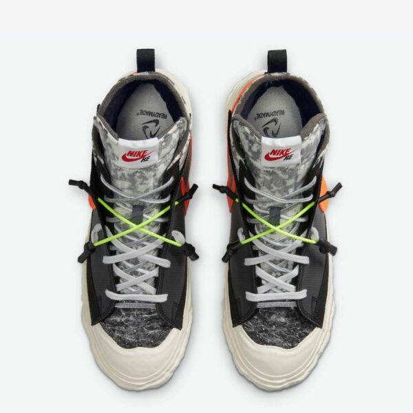 READYMADE x Nike Blazer Mid Black/Vast Grey-Volt-Total Orange - Зображення 4