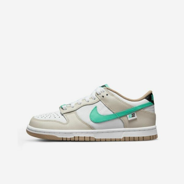 Nike Dunk Low Split Seam White Tan Mint (GS)