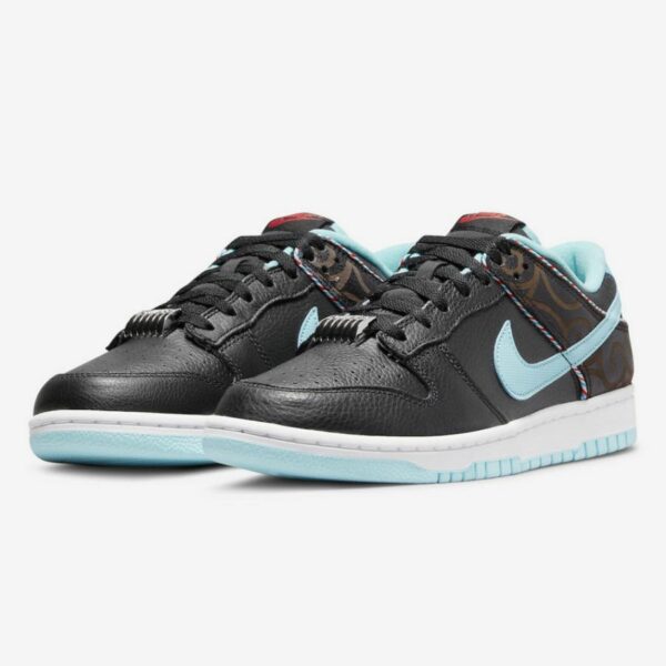 Nike Dunk Low «Barber Shop» Black - Зображення 2