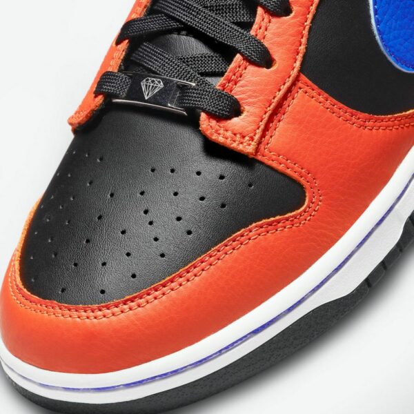 NBA x Nike Dunk Low EMB 'Knicks' - Зображення 7