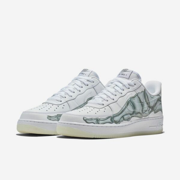 Nike Air Force 1 Low "Skeleton" White - Зображення 6