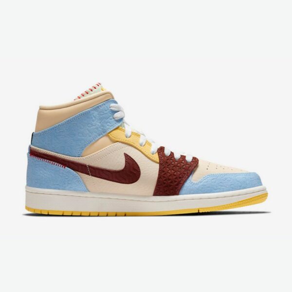 Maison Chateau Rouge x Air Jordan 1 Mid SE 'Fearless' - Зображення 2