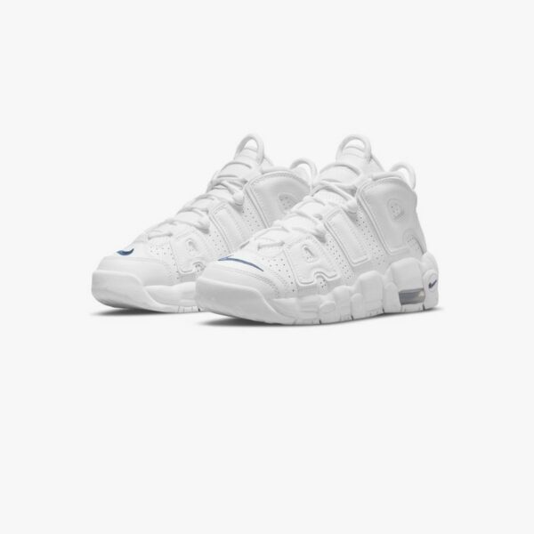 Nike Air More Uptempo White Midnight Navy - Зображення 3