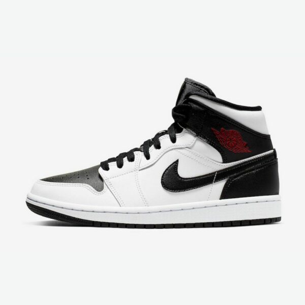 Air Jordan 1 Mid 'White Black' (W)
