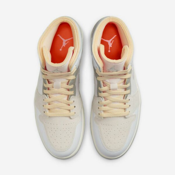 Air Jordan 1 Mid SE "Craft Inside Out White Grey" - Зображення 6
