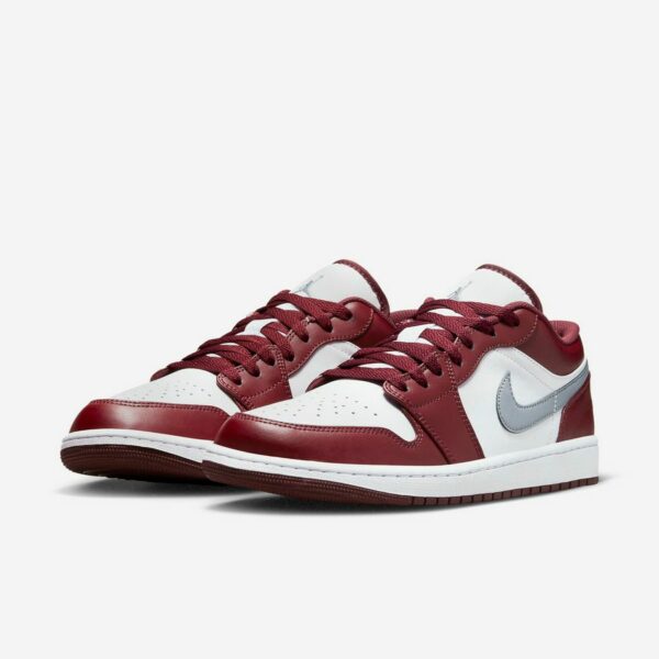 Air Jordan 1 Low "White Bordeaux” - Зображення 5