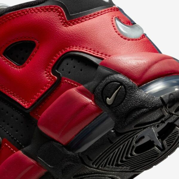 Nike Air More Uptempo Black Red Navy - Зображення 7