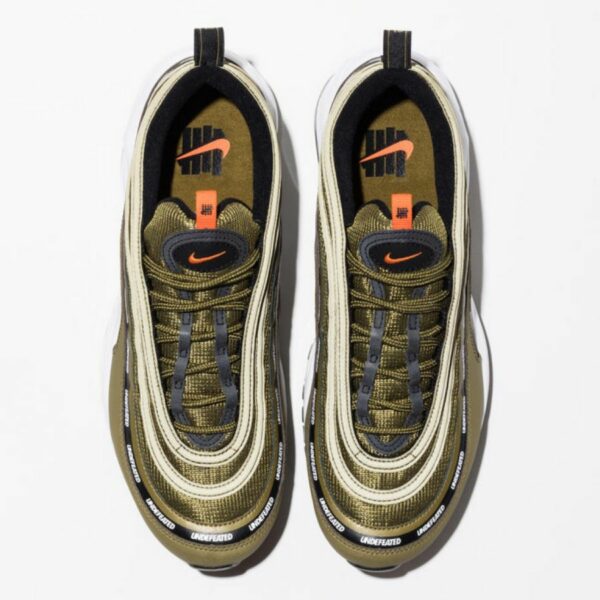 Undefeated x Nike Air Max 97 Black Militia Green - Зображення 5