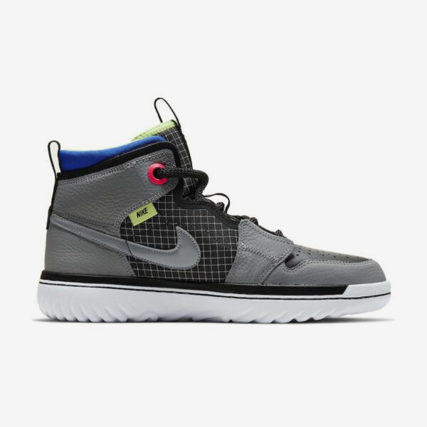 Air Jordan 1 High React "Black Particle Grey" - Зображення 3