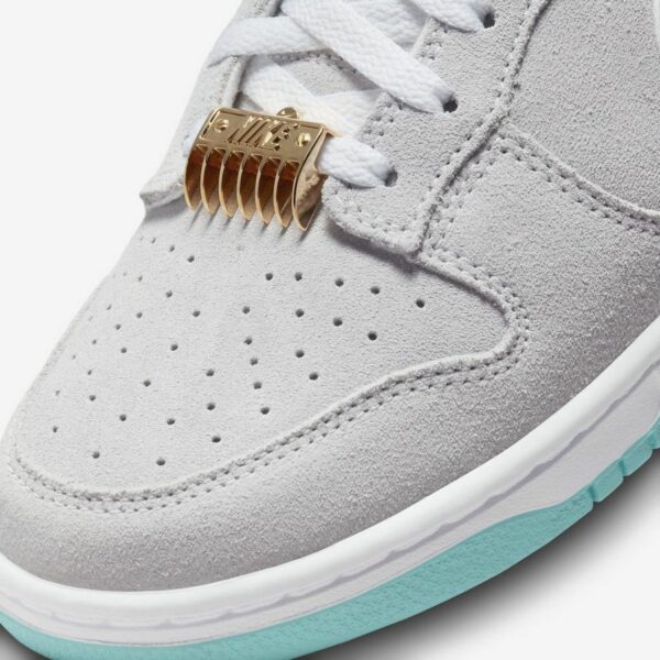 Nike Dunk Low "Barber Shop" Grey - Зображення 7
