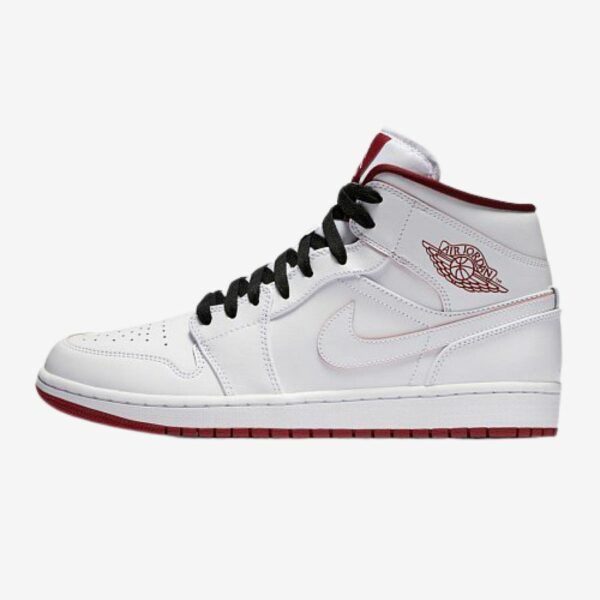 Air Jordan 1 Retro Mid 'White Gym Red'