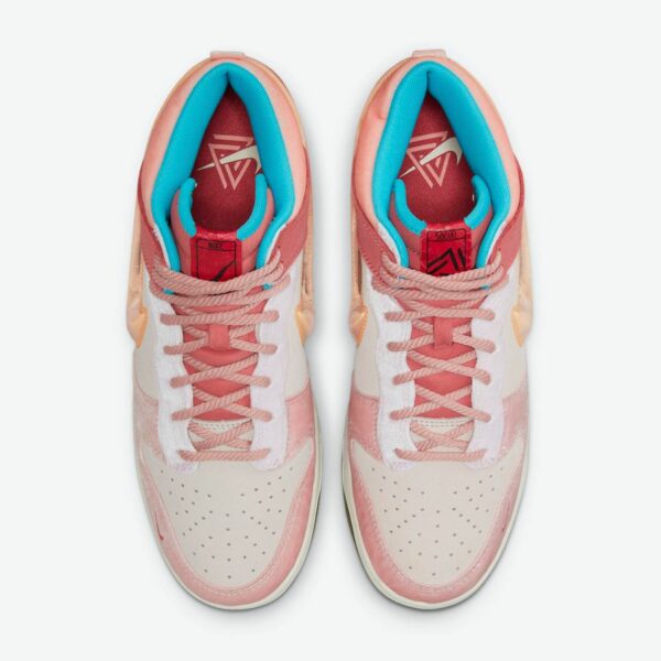 Social Status x Nike Dunk Mid 'Strawberry Milk' - Зображення 4