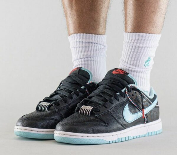 Nike Dunk Low «Barber Shop» Black - Зображення 9