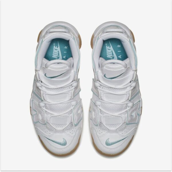 Nike Air More Uptempo White Aqua Gum - Зображення 5