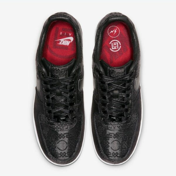 Fragment x Clot x Nike Air Force 1 'Black Silk' - Зображення 5
