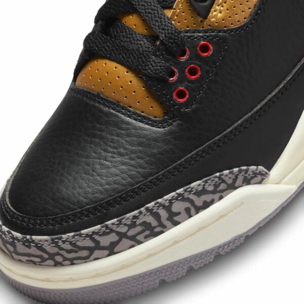 Air Jordan 3 "Black Cement Gold" - Зображення 7