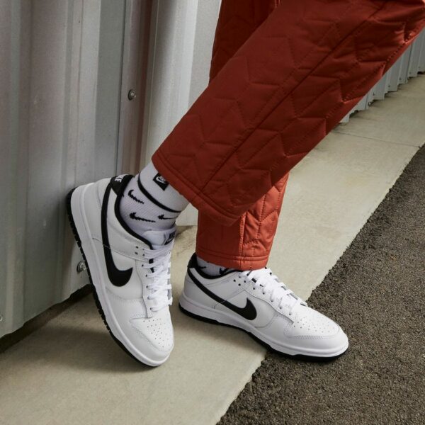 Nike Dunk Low White and Black (W) - Зображення 5
