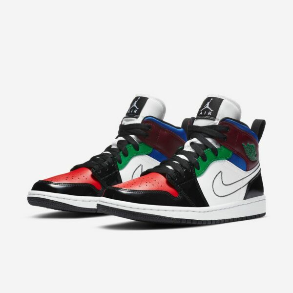 Air Jordan 1 Mid “Patent Multicolor” - Зображення 4