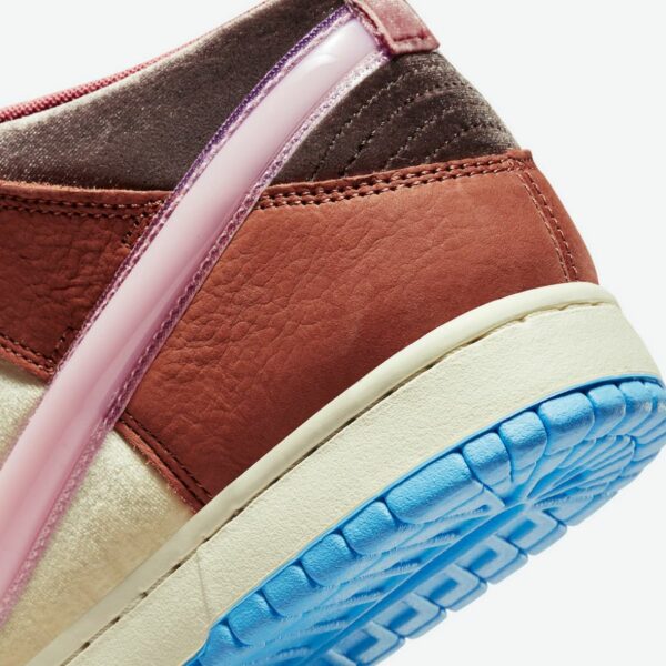 Social Status x Nike Dunk Mid 'Chocolate Milk' - Зображення 8
