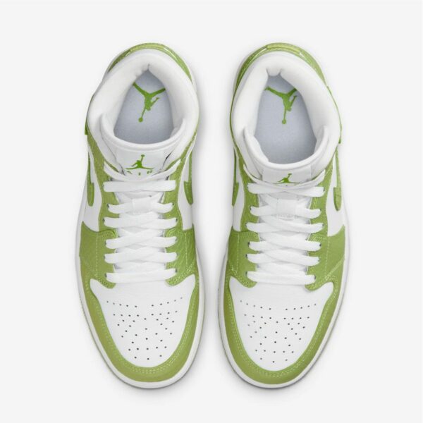 Air Jordan 1 Mid Green Python (W) - Зображення 4