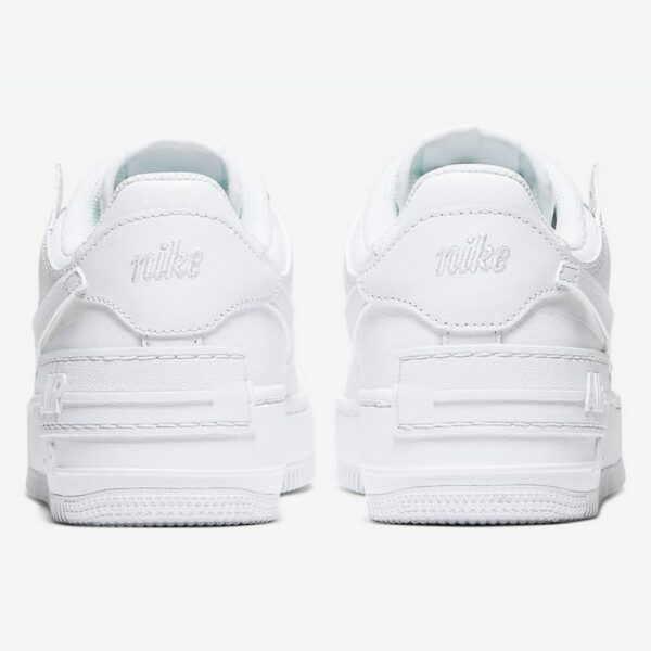 Nike Air Force 1 Shadow 'Triple White' (W) - Зображення 5