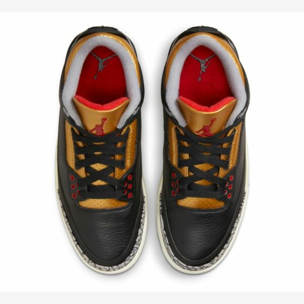 Air Jordan 3 "Black Cement Gold" - Зображення 5