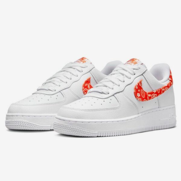 Nike Air Force 1 Low Orange Paisley (W) - Зображення 6