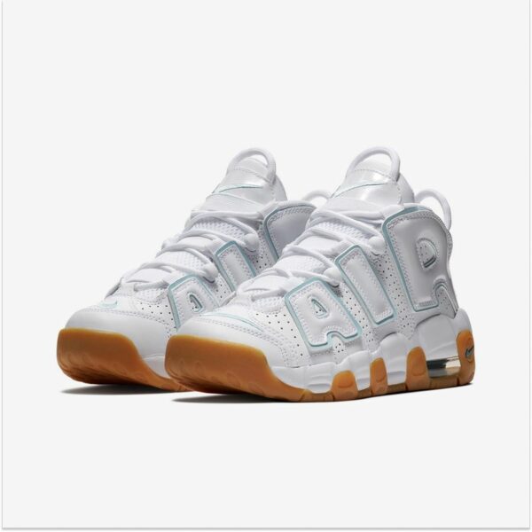 Nike Air More Uptempo White Aqua Gum - Зображення 4